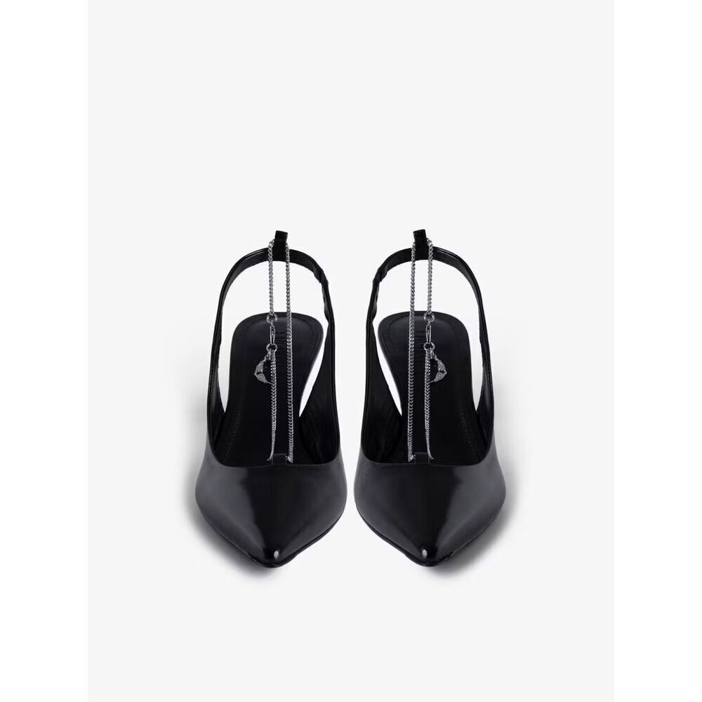 Zadig&Voltaire First Night 60mm slingback pumps NEW